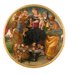 Madonna and Child between Saints, 1510-1515