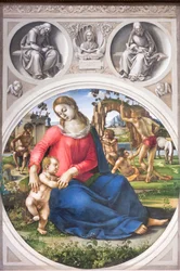 Madonna and Child with Ignudi