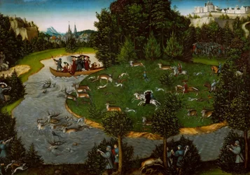 A Stag Hunt with the Elector Friedrich the Wise