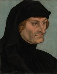 Portrait of Rudolph Agricola - Portrait of Geiler von Keisersberg