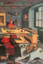 Cardinal Albrecht of Brandenburg as Saint Jerome