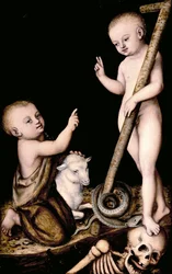 Christ and John the Baptist as Children, c.1535