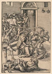 Crowning of Thorns, illustration from "The Passion"