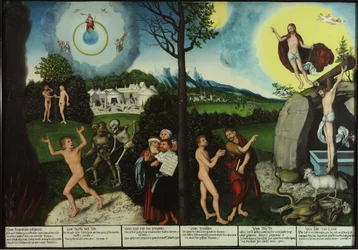 Damnation and Redemption. Law and Grace