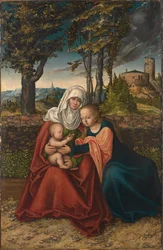 The Virgin and Child with Saint Anne