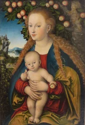 Madonna and Child under the Apple Tree