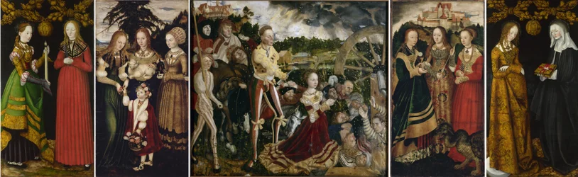 Altarpiece of St Catharine (Dresden & London)