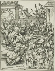 Saint Bartholomew, from The Martyrdom of the Apostles