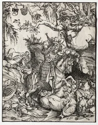 St. George Slaying the Dragon, 1500s