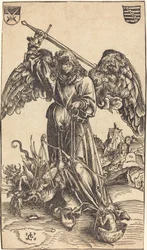 The Archangel Michael Weighing a Soul