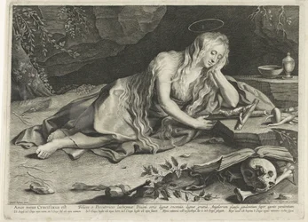 Penitent Mary Magdalene in a Cave