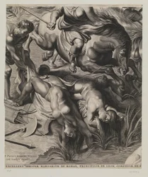 The Battle Against the Amazons
