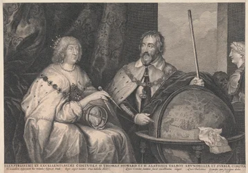 Thomas Howard, 21st Earl of Arundel and Alethea Howard (née Talbot), 13th Baroness Furnival, Countess of Arundel