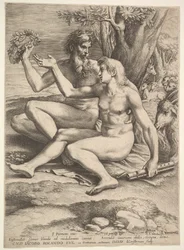 Two Nude Shepherds
