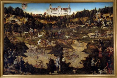 Hunting in Honor of Charles V at Torgau Castle