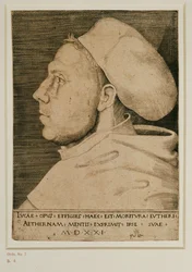 Martin Luther with doctor