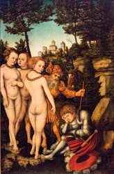 The Judgment of Paris, 2nd Quarter 16th Century
