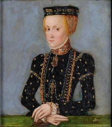 Portrait of Anna Jagiellon (1523-1596), Queen of Poland, c.1565
