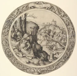 Christ Carrying the Cross, from the Circular Passion