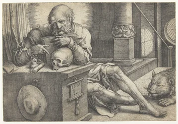 Saint Jerome in His Study