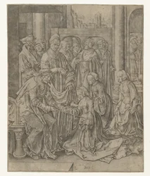 Esther Kneeling Before Ahasuerus