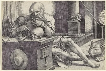 Saint Jerome in His Study