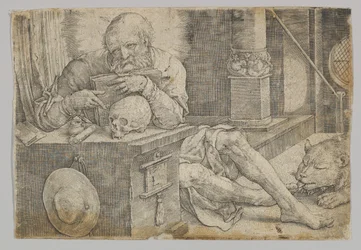 St. Jerome in his Study