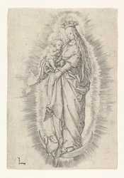 The Crowned Virgin With Child in Glory