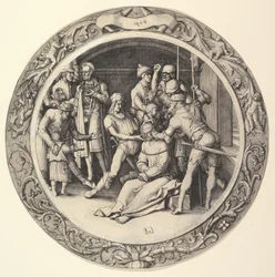 The Mocking of Christ, from the Circular Passion