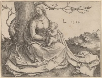 The Virgin Seated under a Tree