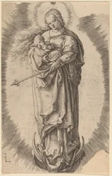 The Virgin and Child on the Crescent