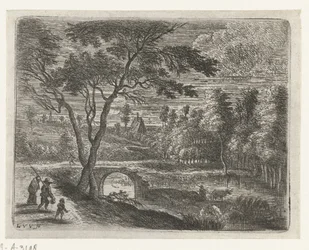 Landscape with Ruins of a Bridge (Small Landscapes Series)