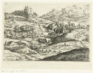 Landscape with Riders