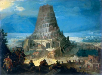 The Tower of Babel, 1595