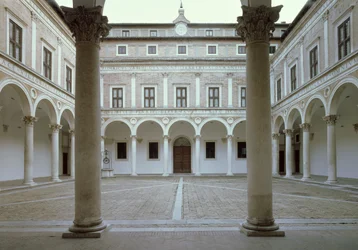 View of the Cortile d