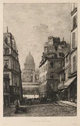 The Rue du Haut Pavé in Paris