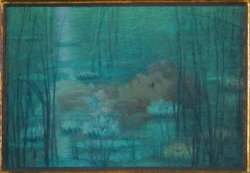 Ophelia - Actress Suzanne Reichenberg in Alexandre Dumas