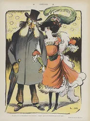 Confidence. Illustration for Le Rire