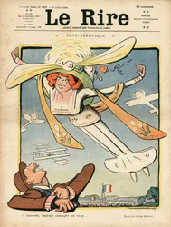 Cover of "Le Rire" Satirical in Colors