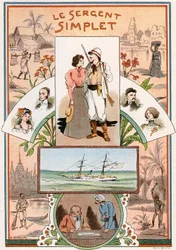 Illustration for the book by Paul d