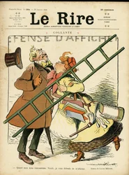 Illustration for the Cover of Le Rire, 22/01/10: Feminism (engraving)