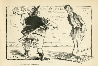 Illustration in Le Rire