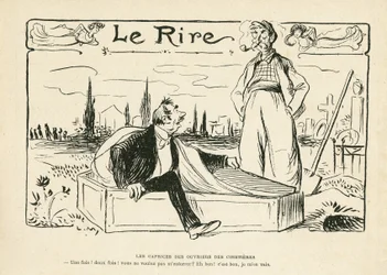Illustration in Le Rire