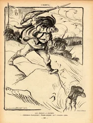 La Baionnette, Satirical in Black and White