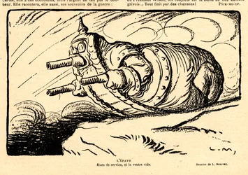Le Rire Rouge, Satirical in Black and White