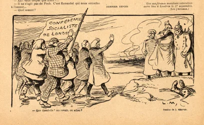 Le Rire rouge, Satirical in Black & White