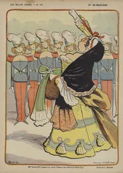 Madame De Maintenon, Illustration for Le Rire