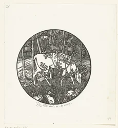 Grazing Deer