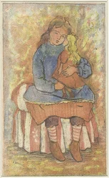 Girl with Doll