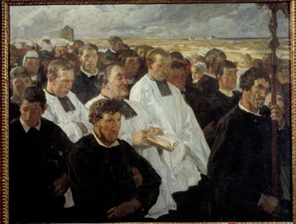 Procession to Penmarch in Brittany